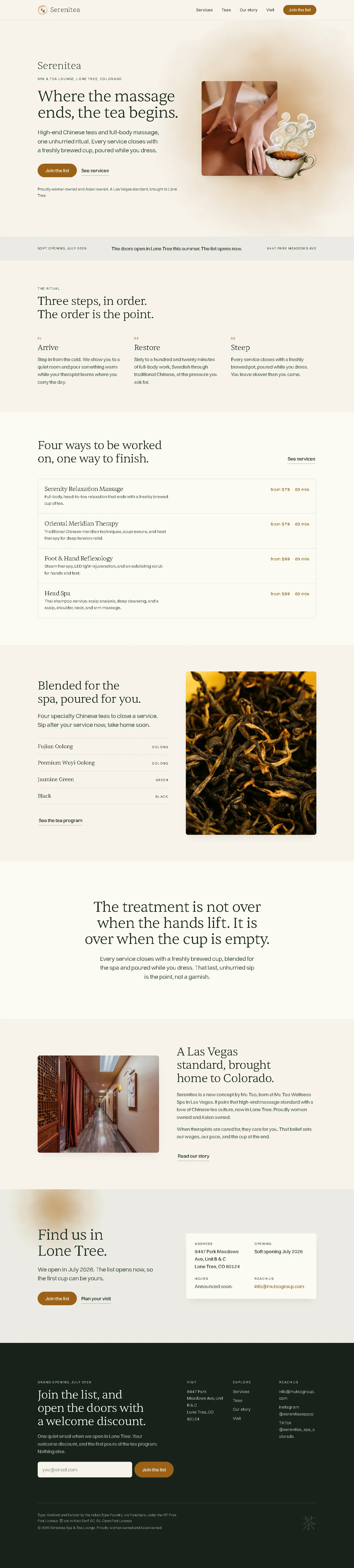 Screenshot of Serenitea